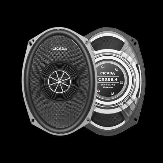 Cicada Audio - CXX69.2 - Pro Coaxial 6x9-inch - 2Ω - 2-inch voice coil