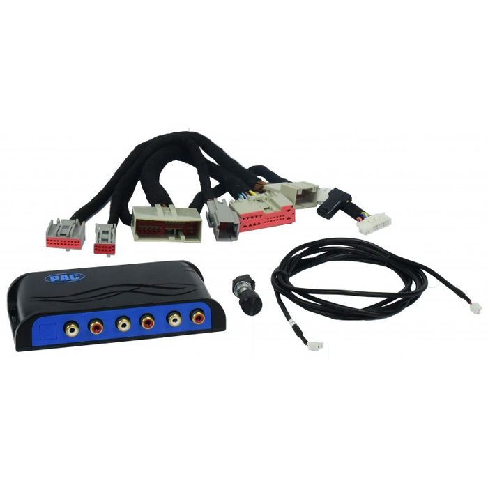 PAC - AP4-FD11 - ***Serialized*** AmpPRO for Select Ford and Lincoln vehicles with 24-pin 16-pin and 8-pin connectors Audio output interface for vehicles