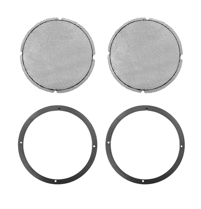 Cicada Audio - 14HDRING10 - H-D® 2014-2023 10-inch MidBass Ring and Grills - Matched Pair