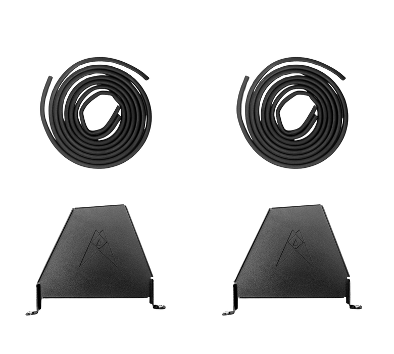 Cicada Audio - 14HDRING10 - H-D® 2014-2023 10-inch MidBass Ring and Grills - Matched Pair