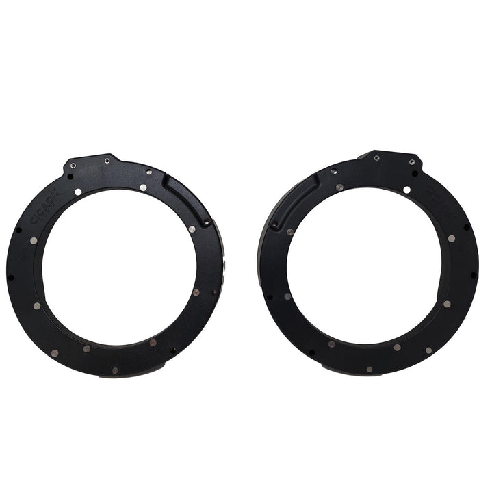 Cicada Audio - 14HDRING8 - H-D® 2014-2023 8-inch MidBass Ring and Grills - Matched Pair