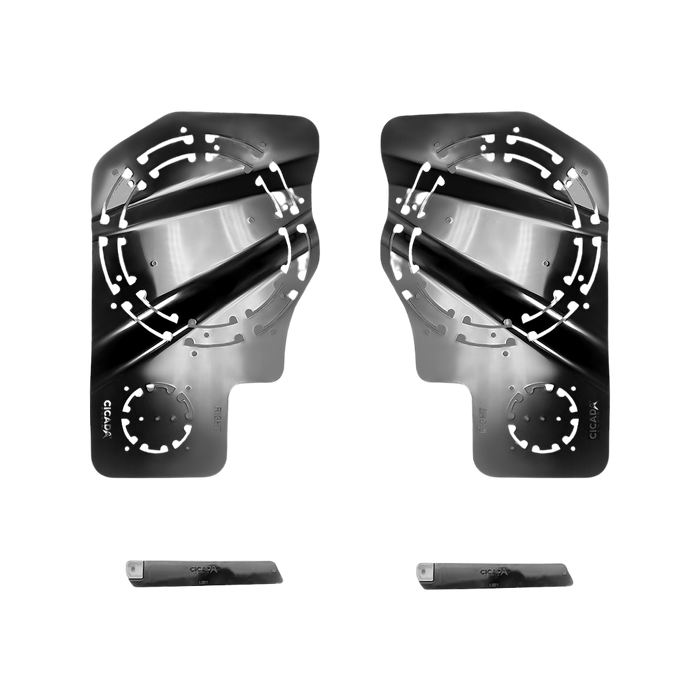Cicada Audio - 24HDRINGT - Cut-in Template Kit for 24HDRING10 and HDPORT3 - Separate Left/Right templates