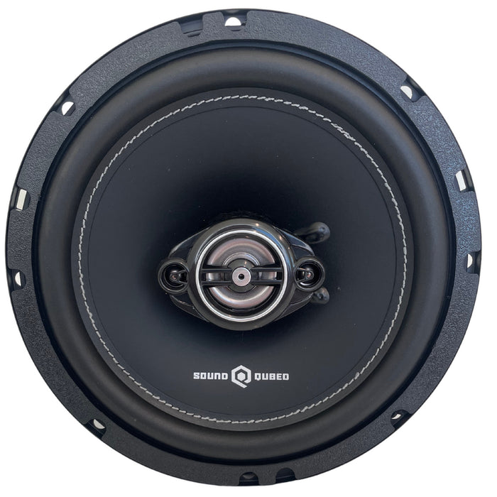 SoundQubed - HDS-CX65 - 2-way 6.5" coaxial speaker - 4 ohm - 50w/150w - with grills