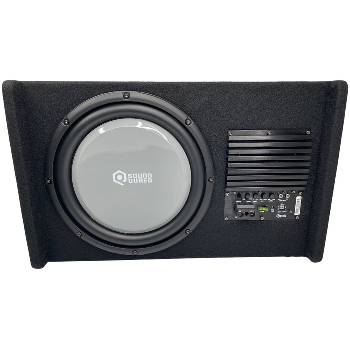 SoundQubed - HDS2-112SL-DA - Loaded Down Firing 12" Enclosure w/ Amplifier 250w/500w