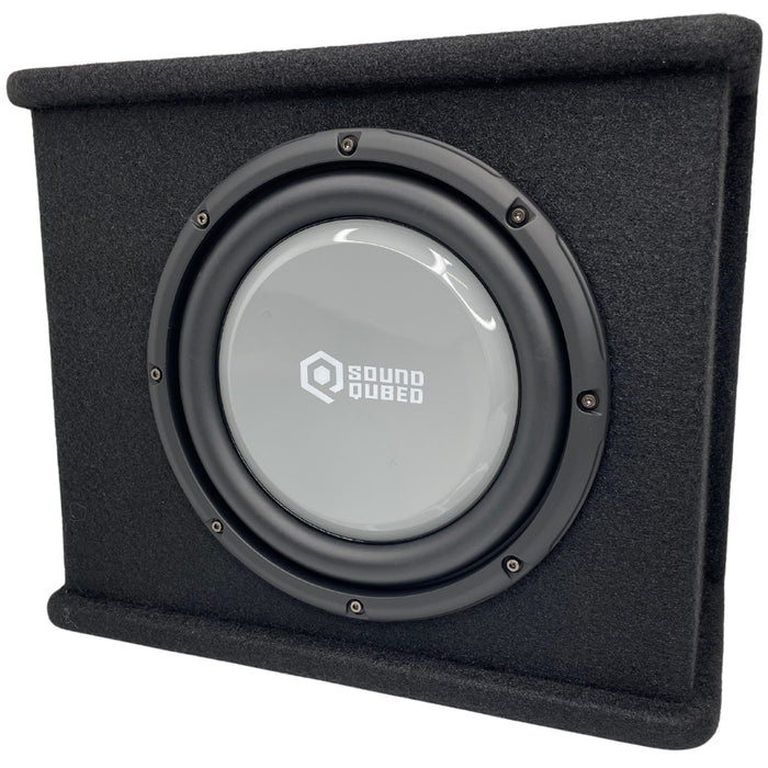 SoundQubed - HDS2-110SL-WA - Loaded Wedge 10" Enclosure w/ Amplifier 350w/700w