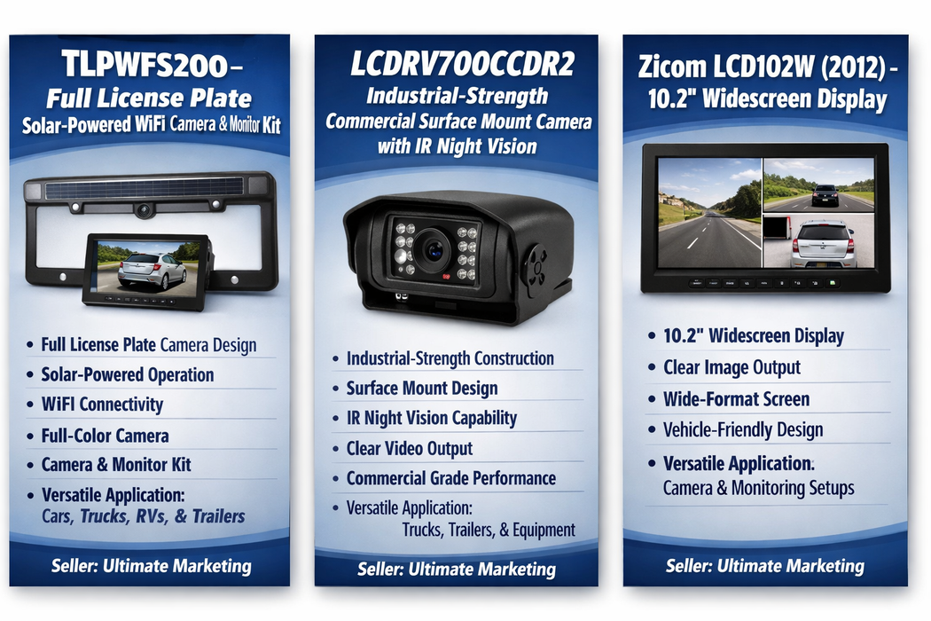 Zicom - lcd102w 2012 - Zicom 10.2" wide screen