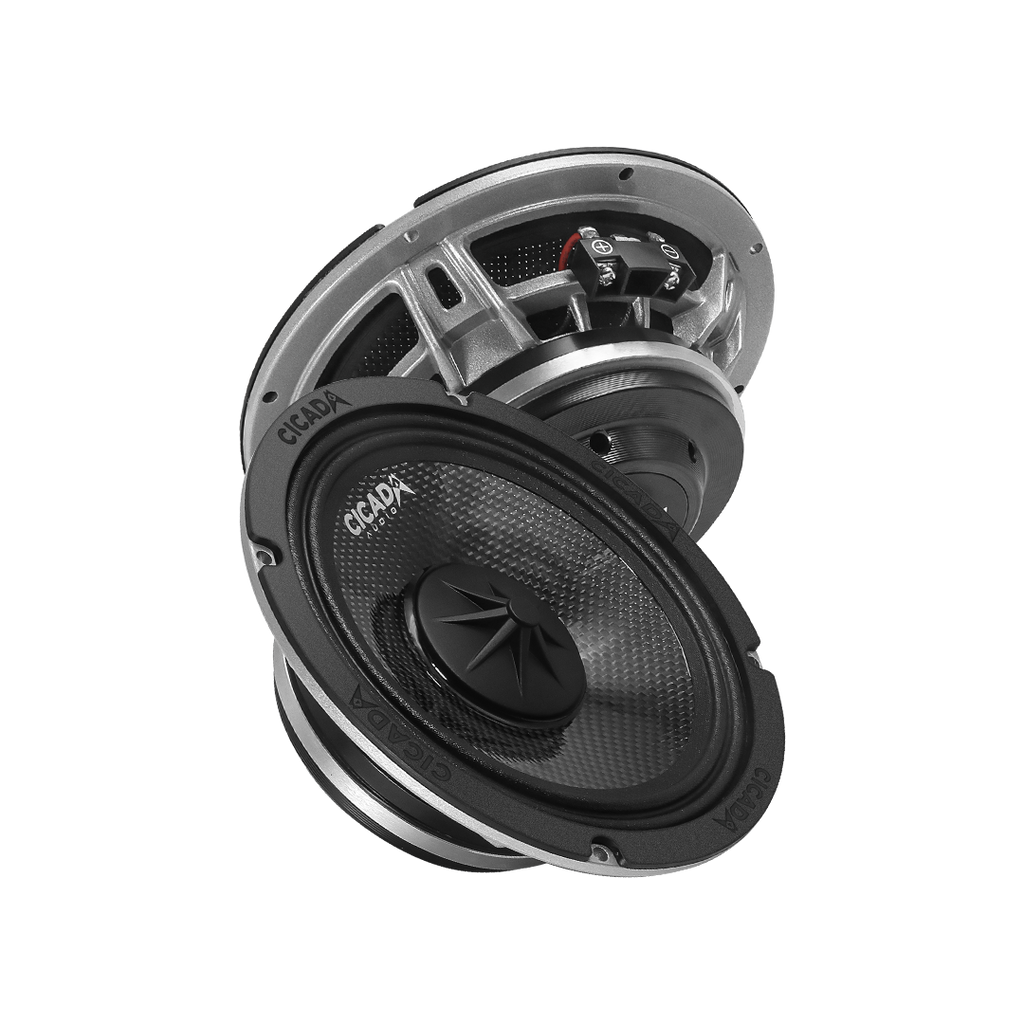 Cicada Audio - CM65.2X - MidBass - Carbon Matrix Cone - 6.5-inch
