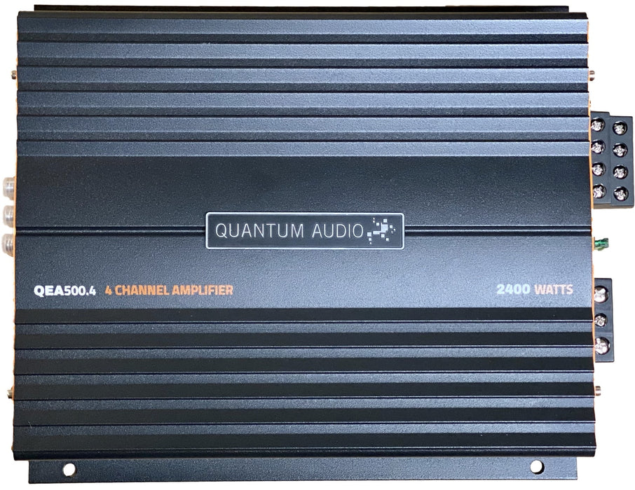 Quantum - QEA500.4 - 2400W 4 CHANNEL CLASS AB AMPLIFIER