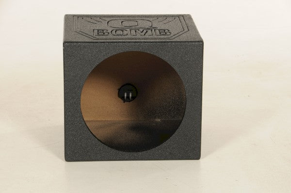 Single 12" Sealed Finished with Durable Bed Liner 3/4" MDF High Quality Spring Loaded Terminal