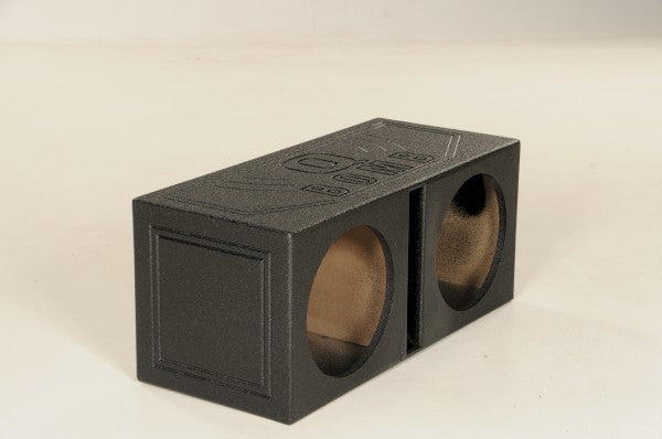 Q-Power Q Bomb coated bedliner  - QBOMB12V - 2hole 12  Vented Finished w/Bed Liner