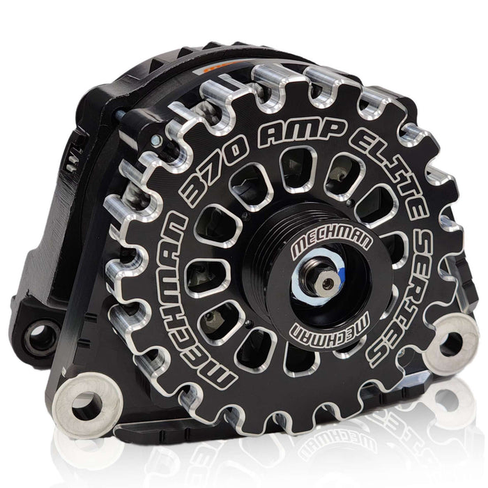 Mechman - B11477370B - 370-amp Billet high output alternator for Ram-Hemi