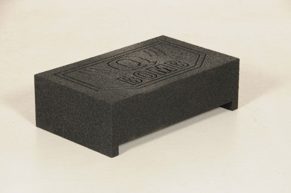 Q-Power Q Bomb coated bedliner  - QBSHALLOW10DF - Single 10  Sealed Universal Truck Downfire Finished w/Bed Liner