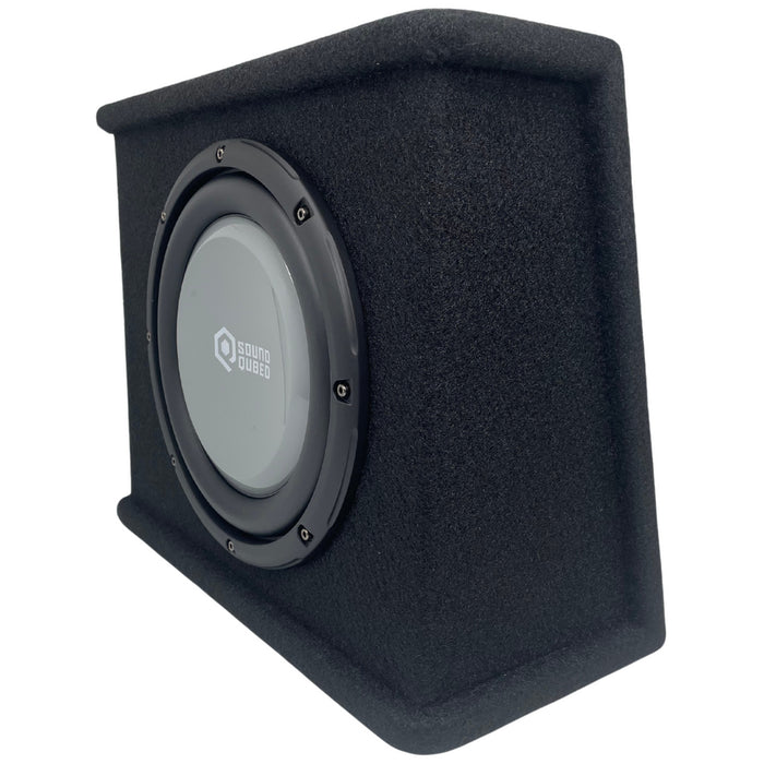 SoundQubed - HDS2-110SL-WA - Loaded Wedge 10" Enclosure w/ Amplifier 350w/700w