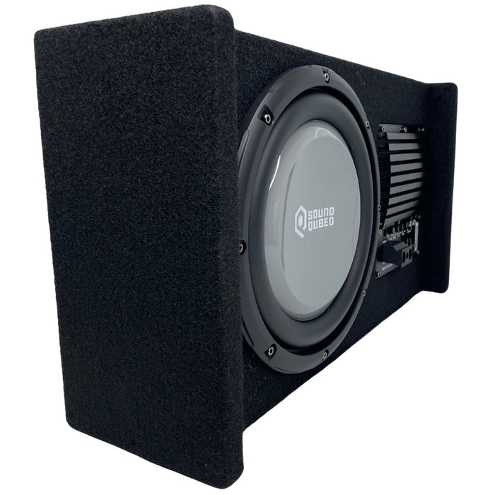 SoundQubed - HDS2-110SL-DA - Loaded Down Firing 10" Enclosure w/ Amplifier 250w/500w