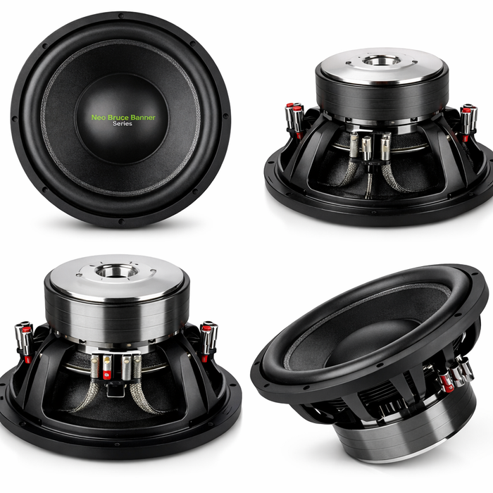 Tezla Audio 18 inch Neo Bruce Banner Series Quad Coil