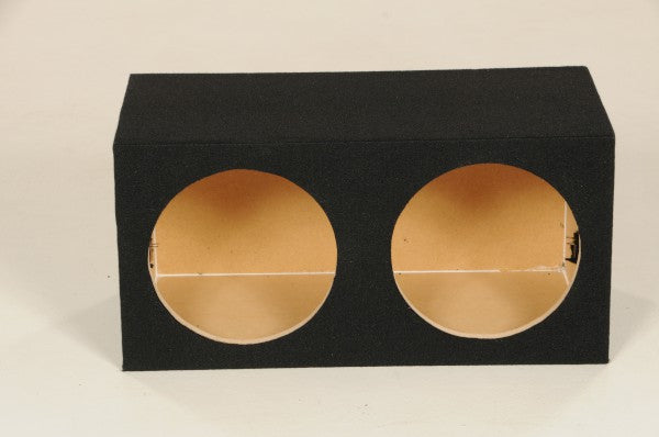 Q-Power - SOLO12 2HOLE - 2hole 12" (28x11.5x11.5x13) black carpet