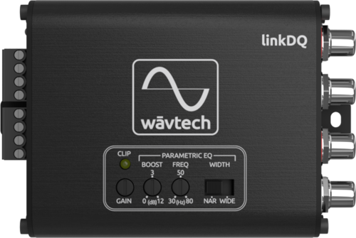 Wavtech - LINKDQ - 2ch LOC or line driver with parametric EQ and RLC ready