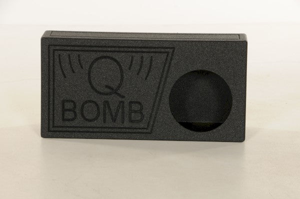 Q-Power Q Bomb coated bedliner  - QBTRUCK110VENTED - Single 10  Side Ported Truck Behind Seat Finished w/Bed Liner