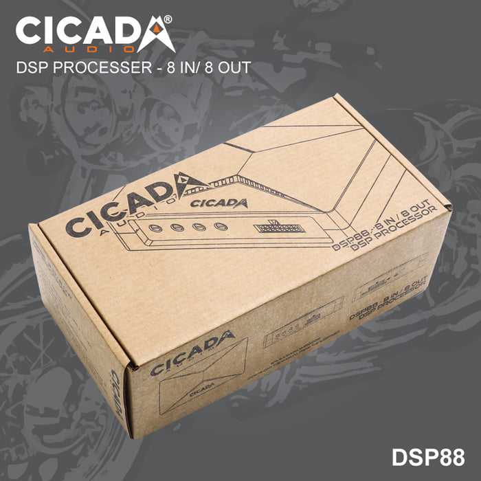 Cicada - DSP88 - 8-CHANNEL HI/LO LEVEL IN