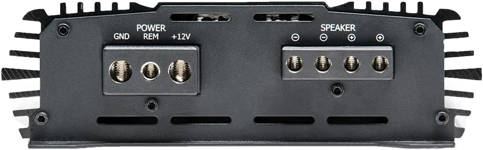 SoundQubed - S1-1250 - 1250w RMS Mono Amplifier - Strappable