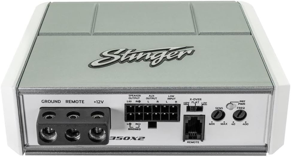 Stinger - SPX350X2 - ***Serialized*** 350 WATT 2 CHANNEL POWERSPORTS AMPLIFIER