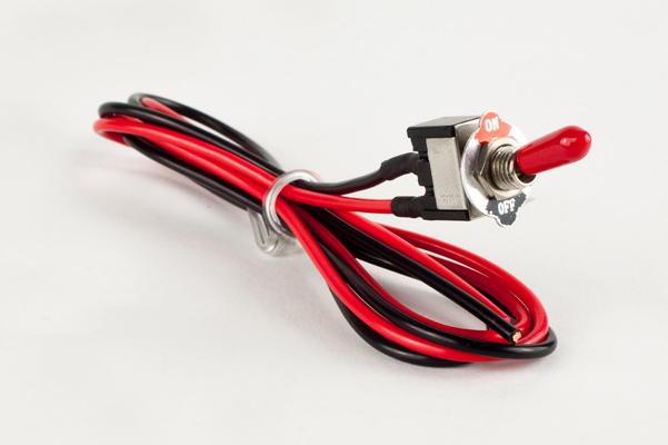 Install Bay - IBMTS - Toggle Switch Mini 20 Inch Leads On-Off Package of 5