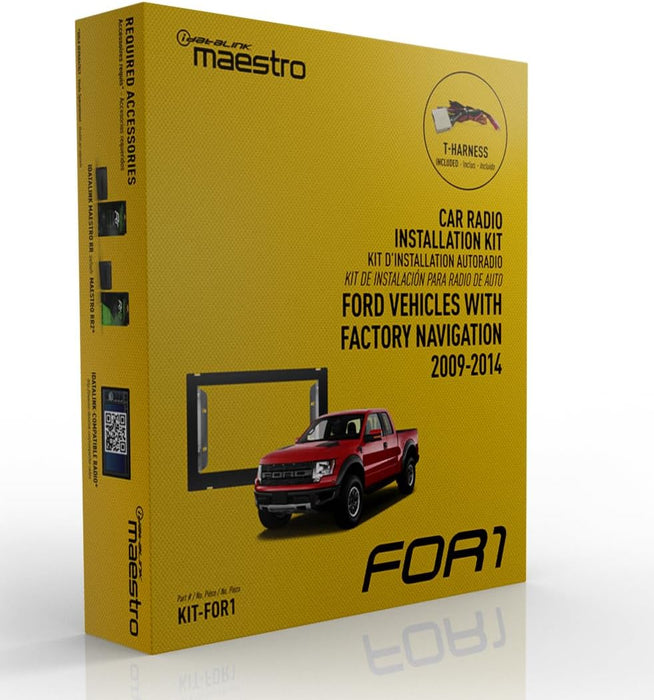 Maestro - KIT-FOR1 - Radio Replacement bezel for early ford vehicles with modular navigation platform