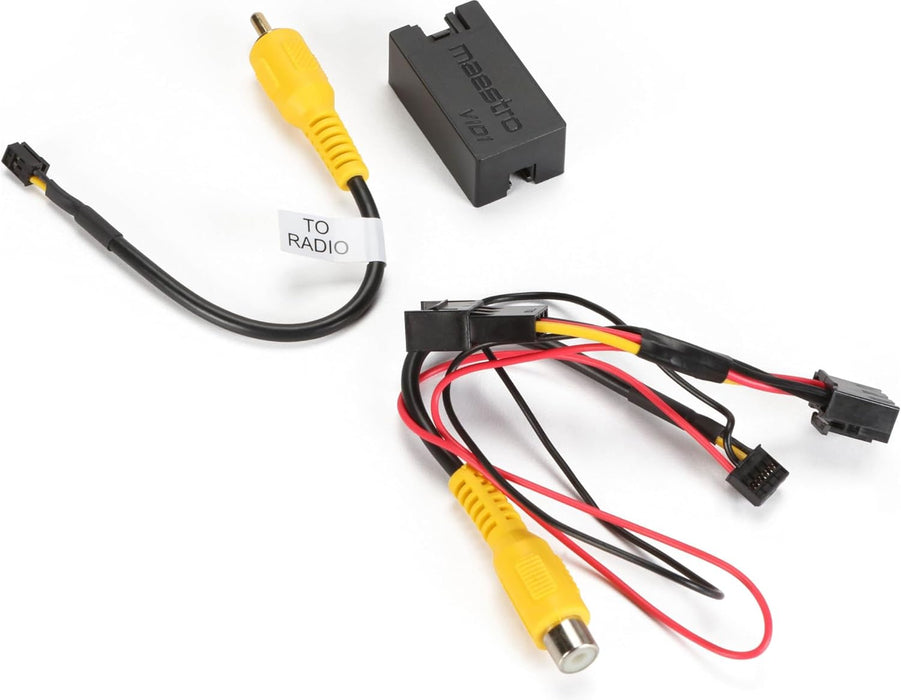 Maestro - ACC-VID1 - Converts a double ended signal from a factory back up camera to single ended composite video output for use with aftermarket radio.  Comp. with MSR, MSW, MRR & MRR2