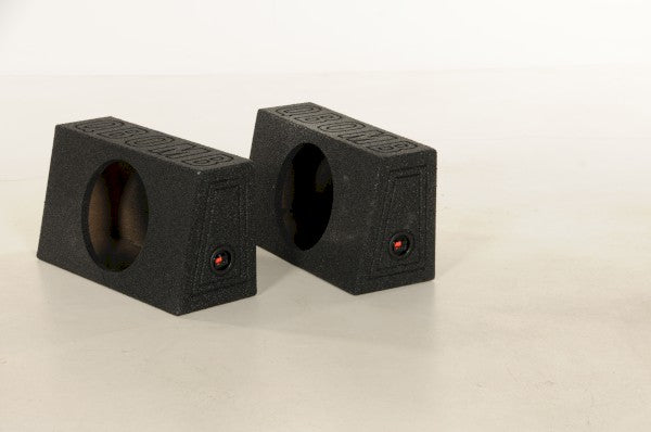 Q-Power - QBTRUCK112S - Q Power 1PR Single Universal 12" Truck Box MDF Sprayed with Bedliner