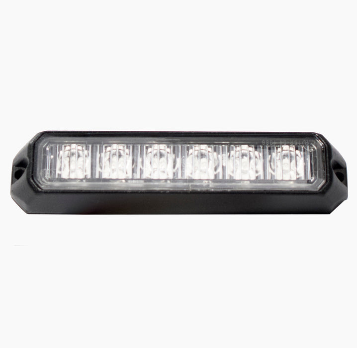 Race Sport RSC3069SM6W - 6-LED White IP68 Surface Mount Strobe