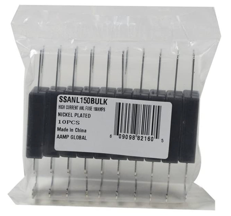 Stinger Select - SSANL150BULK - 150 AMP ANL FUSE BULK 10 PACK NICKEL