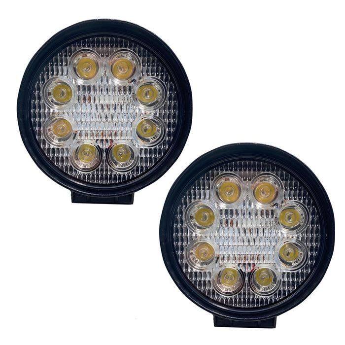 Race Sport RS27WR2 - Street Series 4in Round High-Powered LED 27W / 1755LM (Pair)