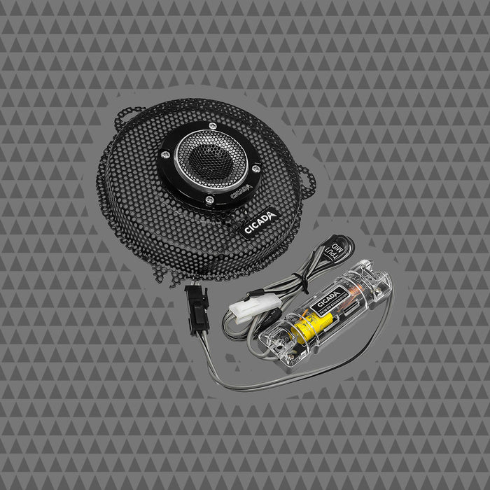 Cicada - CHDSGGTK - Street Glide Grill With RR075T Tweeter built-in. Designed to be used with CM65.4/ CM65.2 Midbass Drivers