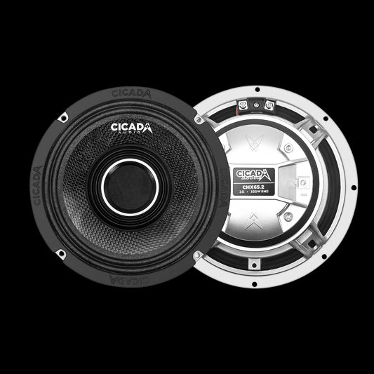 Cicada Audio - CHX65.2 - Pro Coaxial Horn - Carbon Matrix Cone          6.5-inch - 2Ω