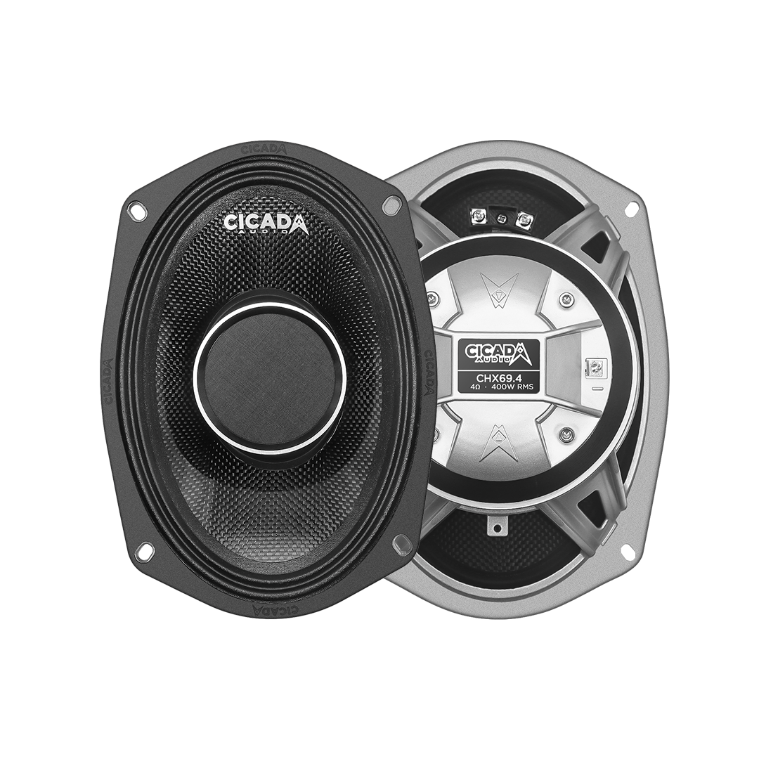 Cicada Audio - CHX69.2 - Pro Coaxial Horn - Carbon Matrix Cone 6x9