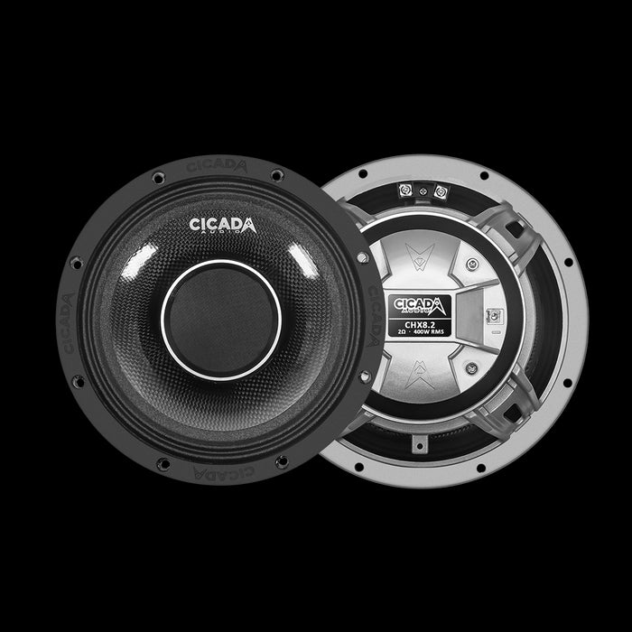 Cicada - CHX82 -CHX8.2 - 8" Full-Range Pro Horn Co-Axial Speaker