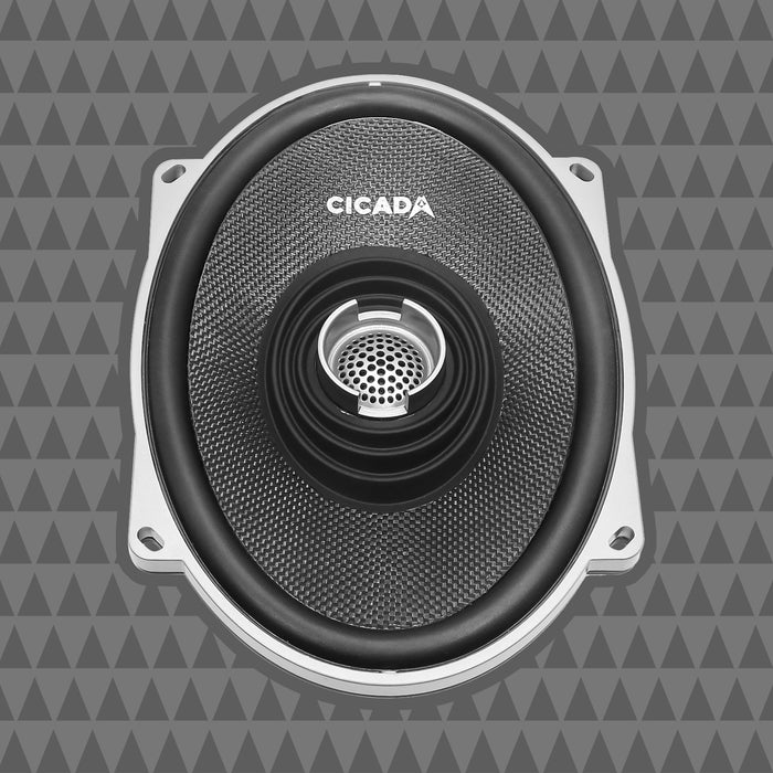 Cicada - CXX57.2 - 200WRMS - PAIR N35 NEO Magnet 1.4 - 2 Ohm Voice Coil 1.0" - 4 Ohm PEI Tweeter