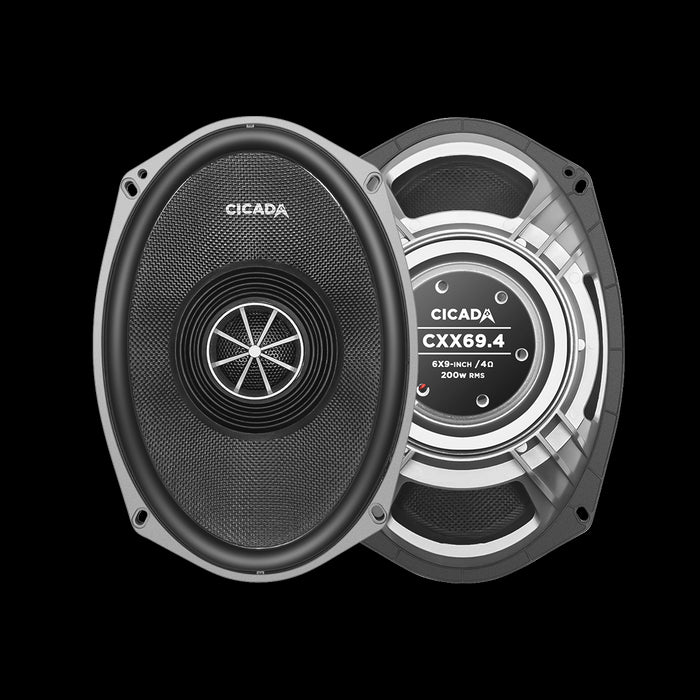 Cicada - CXX692 - High Performance Full-Range 6x9-inch Pro Coaxial - 2Ω