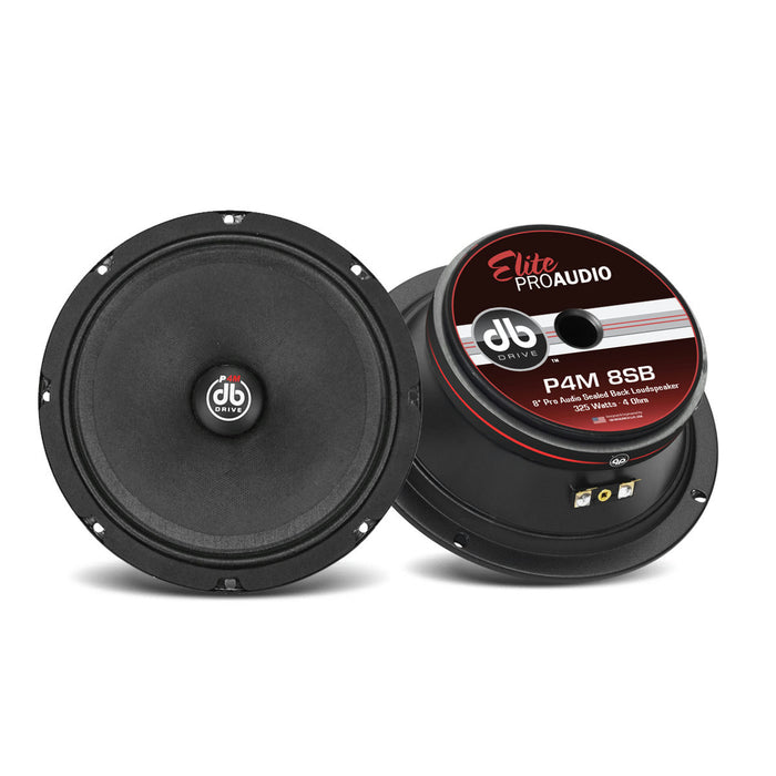 DB Drive - P4M 8SB - 8" SEALED BACK LOUD SPEAKER - (SNG) - (C19)