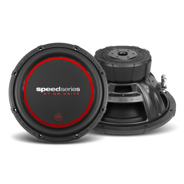 DB Drive - SPW12D4 - 12" WOOFER 600 NOMINAL / 1250 WATTS MAX 4 OHM DVC  (I17)