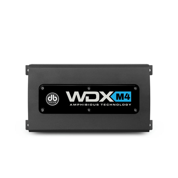 DB Drive - WDX M4 - 4 x 150 watt 4 channel IPX6 rated Marine amplifier