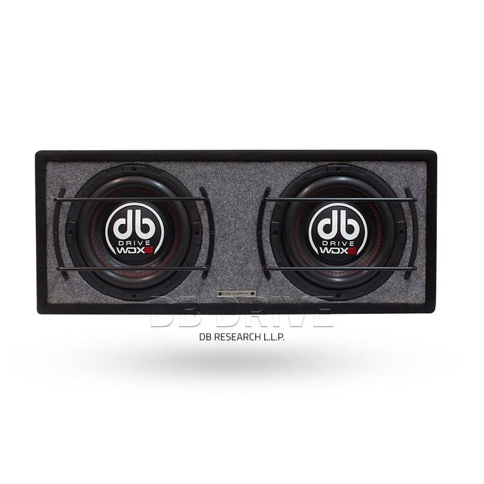 DB Drive - WDX10-2BC - 2 x 10" WDX SUBWOOFER BASS CRATE ENCLOSURE