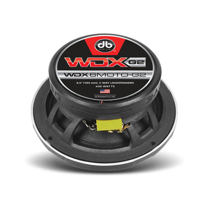 DB Drive - WDX6MOTO-G2 - 6.5" 2-WAY LOUD SPEAKERS