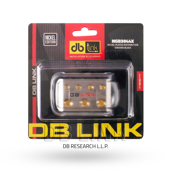 DB Link - NGB3044X - GROUND BLOCK (3) 0 GA IN/ (4) 4 GA OUT  (C17)