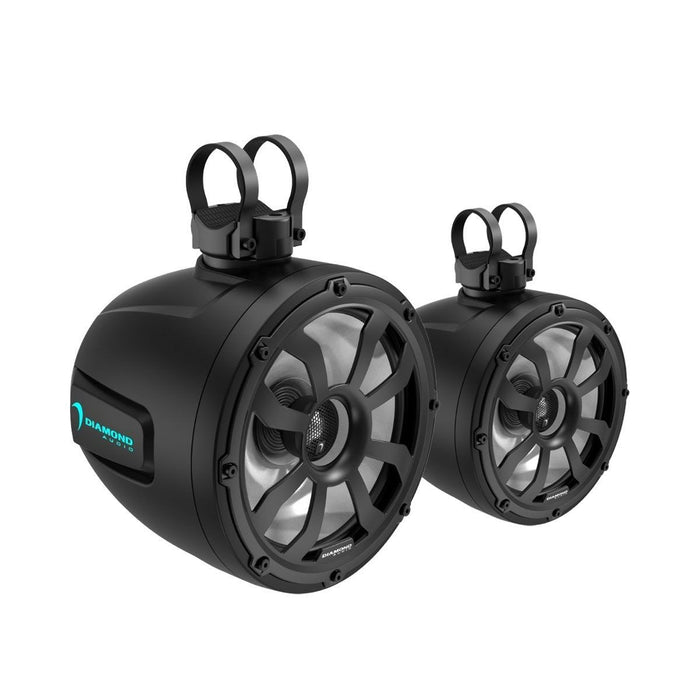 Diamond - POD10F4B - 10" 2-way spkr toweprod -Black