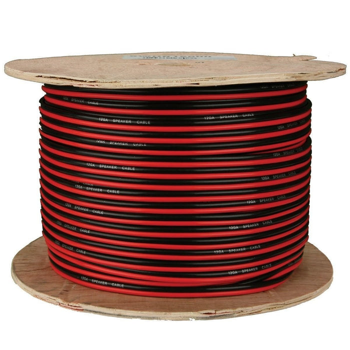 Install Bay - SWRB18500 - Speaker Wire 18 Gauge Red-Black Paired - Coil of 500 feet