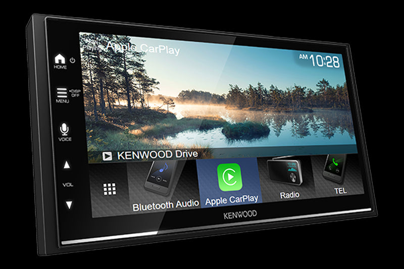 Kenwood - DMX7709S - 6.8" Capacitive Screen Media Receiver, Car Play Ready,  Android Auto Ready, Mirroring for Android Phones (USB), HDMI Input, Rear USB, Front & Rear Camera Inputs, 3Preouts (4V), iDatalink Maestro Ready, SXM Ready