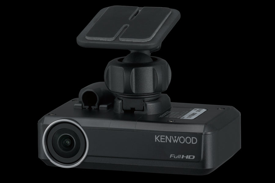 Kenwood - DRV-N520 - KENWOOD Dash Cam Link works with DMX7704S,Super HD Recording 1203 x 1296,G Shock Sensor,HDR,8GB microSD included,Forwarded Collision Warning System,Parked Recording,Forward Clear Reminder,Window Mount with Swivel