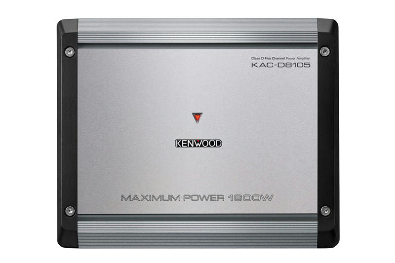 Kenwood - KAC-D8105 - 5 Channel Amplifier with 75W x4 + 500W x1 RMS Power at 2ohms