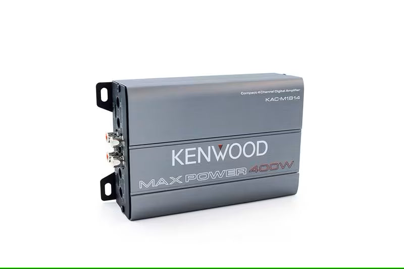 Kenwood - KAC-M1814 - 4 Channel Compact Power Amplifier, Conformal Coated,  400W Max Power